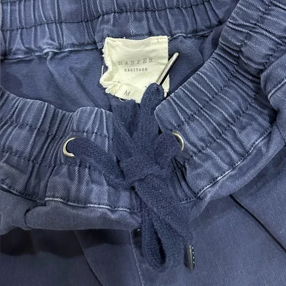 Women's Navy Jogger Chinos - Picture 3 of 4